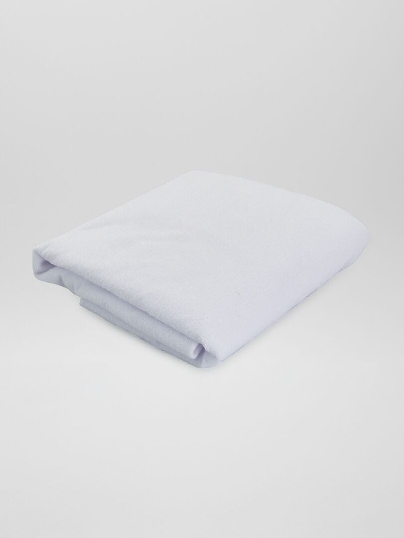 Coprimaterasso integrale in jersey impermeabile (12/15 cm) bianco La  Redoute Interieurs