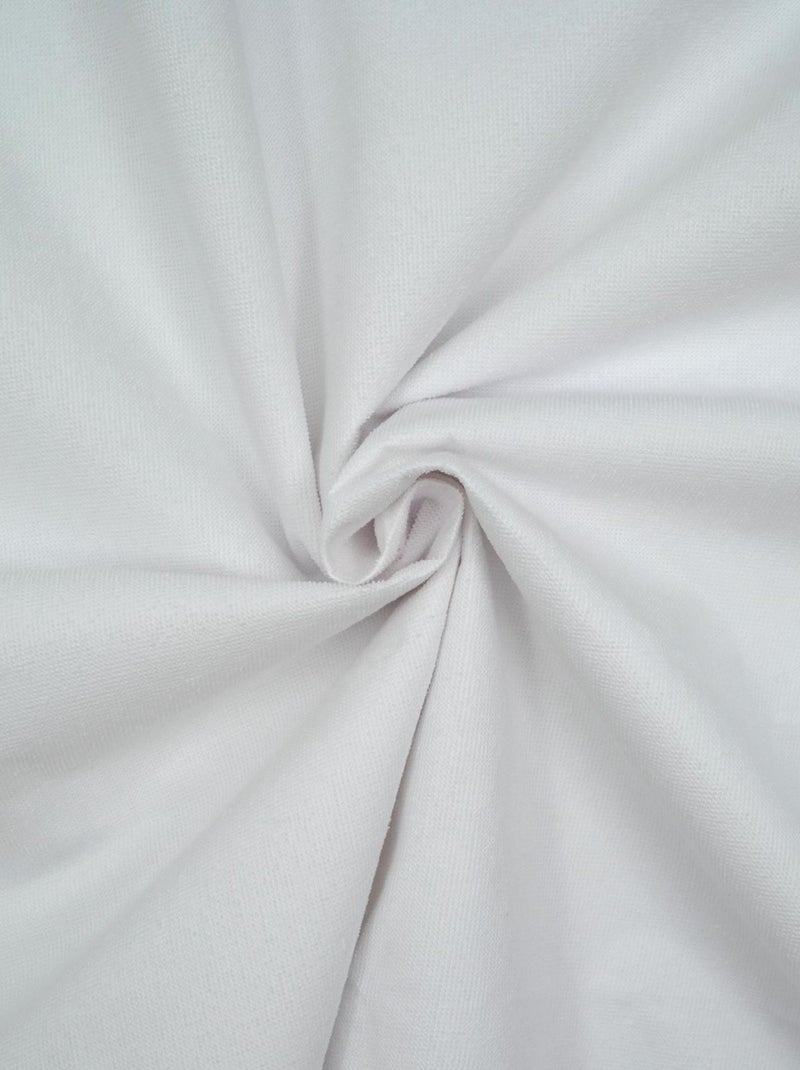 Coprimaterasso impermeabile in spugna Bianco - Kiabi