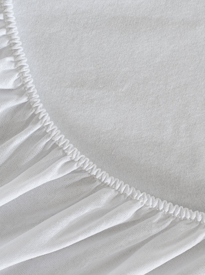 Coprimaterasso impermeabile Jersey algodón "Happyfriday" Bianco - Kiabi