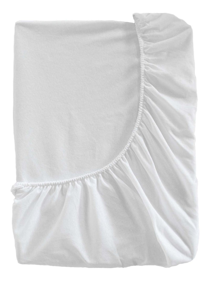 Coprimaterasso impermeabile Jersey algodón "Happyfriday" Bianco - Kiabi