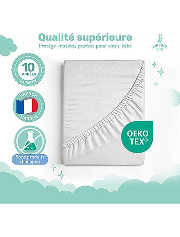 Coprimaterasso impermeabile per neonati 70 x 140 | SUPERBE BEBE