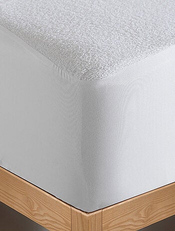 Coprimaterasso impermeabile Rizo algodón "Happyfriday