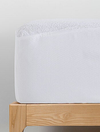 Coprimaterasso impermeabile Rizo algodón "Happyfriday