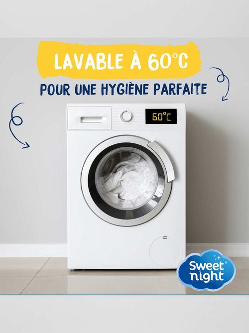 Coprimaterasso in cotone impermeabile e antiacaro - Kiabi Coprimaterasso in cotone impermeabile e antiacaro - Kiabi