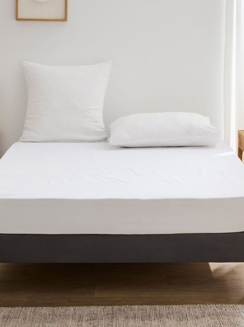 Coprimaterasso in pile 100% cotone - Kiabi