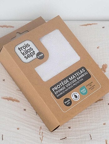 Coprimaterasso in viscosa di bambù per culla