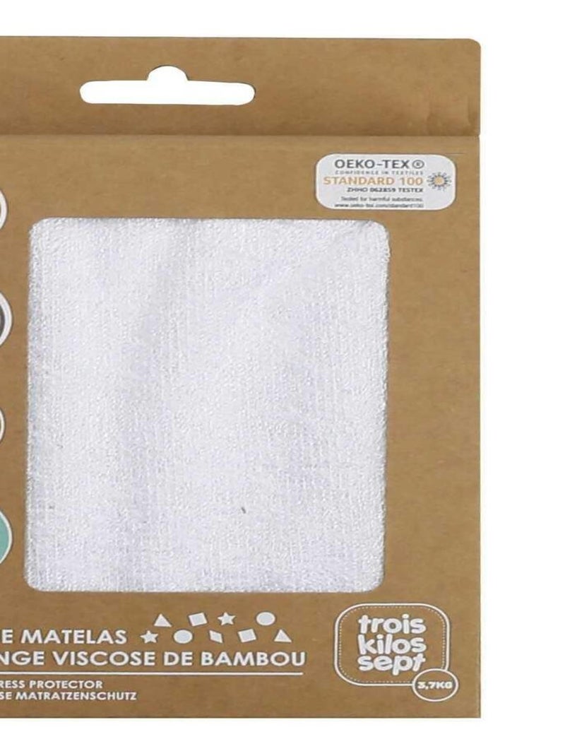 Coprimaterasso per lettino Bianco - Kiabi