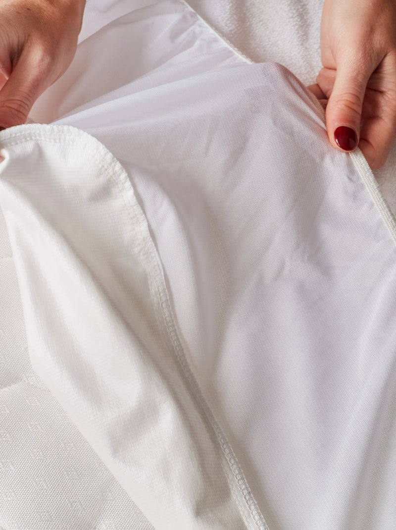 Coprimaterasso Babybay Medicott - Poliestere E Cotone, Traspirante 3D, Bianco - Originale - Foto 3