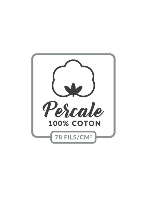 Copripiumino 100% cotone percalle ORIGINE - Kiabi
