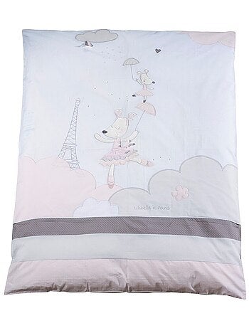 Copripiumino 100x135cm e federa in cotone - SAUTHON