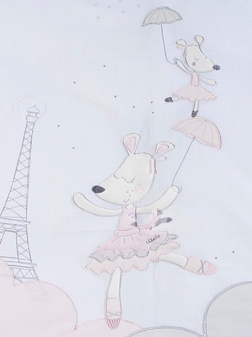 Copripiumino 100x135cm e federa in cotone - SAUTHON - Kiabi