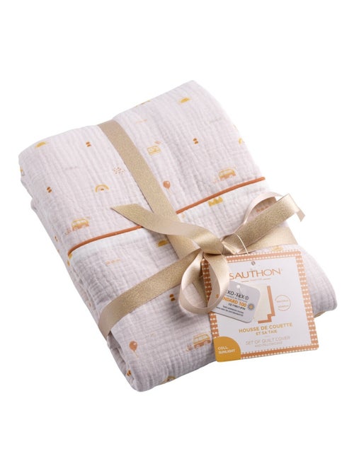 Copripiumino 100x135cm e federe in cotone - SAUTHON - Kiabi