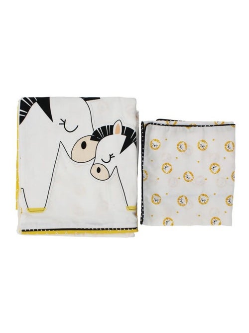 Copripiumino 100x135cm in cotone - SAUTHON - Kiabi