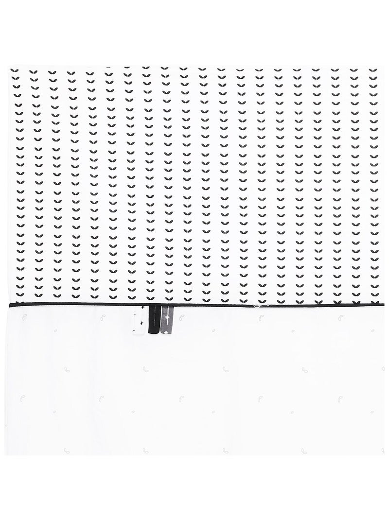 Copripiumino 100x135cm in cotone - SAUTHON Bianco - Kiabi