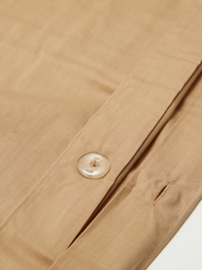 Copripiumino (140 x 200cm) - Kiabi Home BEIGE - Kiabi