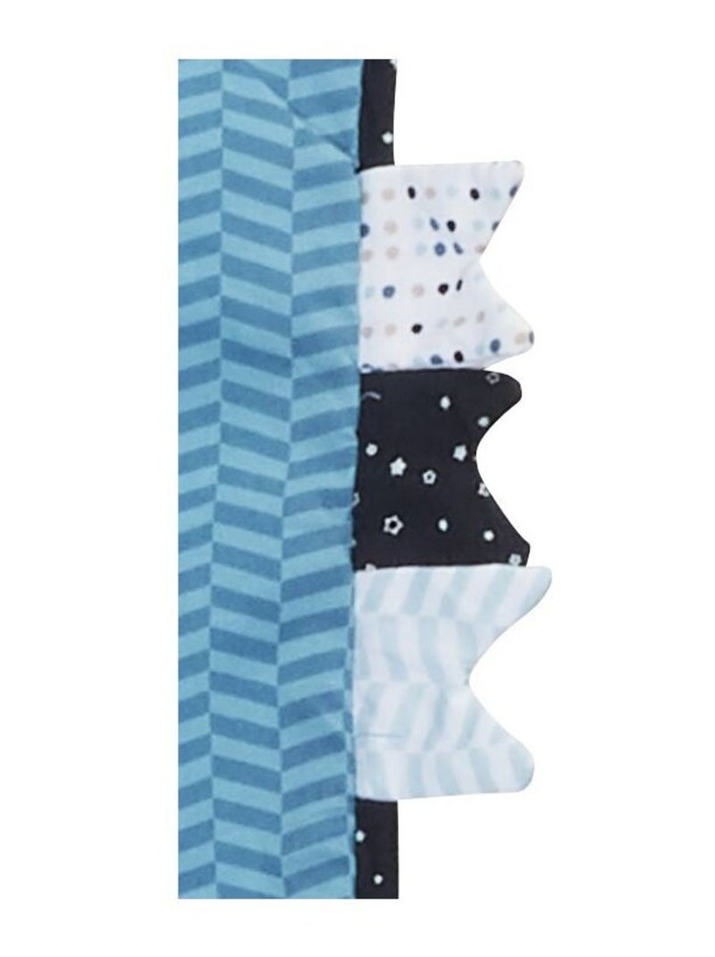 Copripiumino 140x70 cm in cotone - SAUTHON Blu - Kiabi