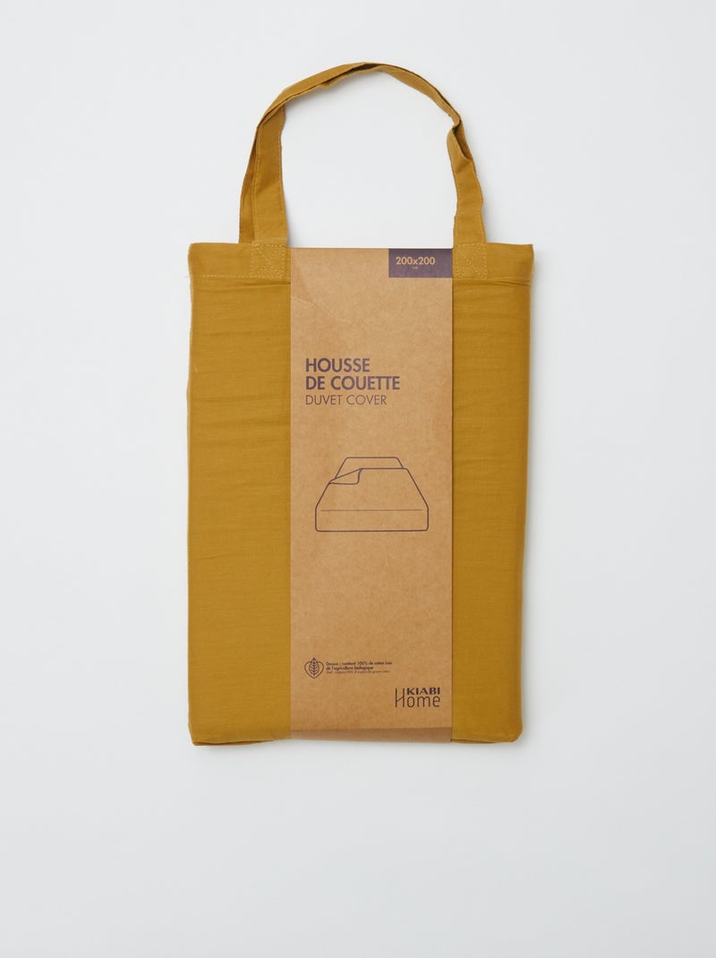 Copripiumino (200 x 200cm) - Kiabi Home GIALLO - Kiabi