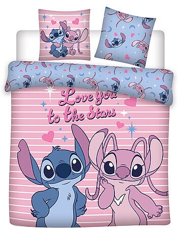 Copripiumino 240x220 cm + 2 Federe 65x65 cm, Design Love You to the Stars