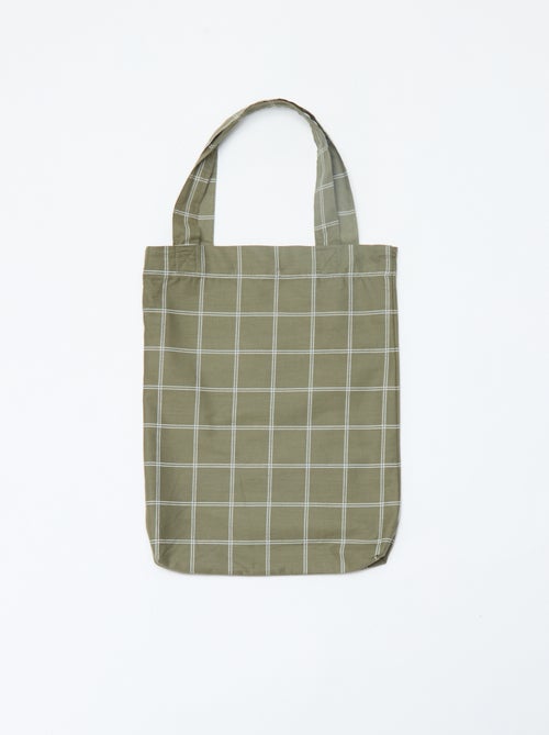 Copripiumino (260 x 240cm) a quadri - Kiabi