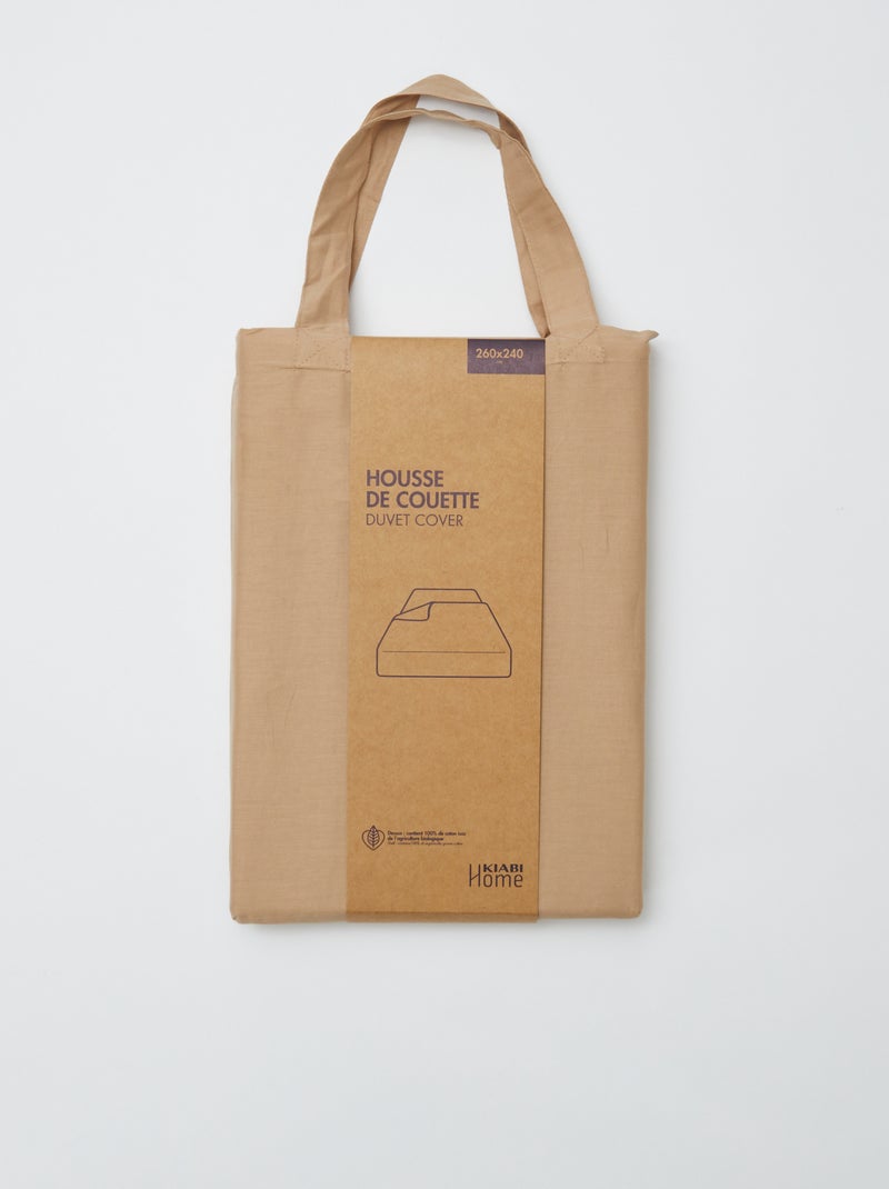 Copripiumino (260x240 cm) - Kiabi Home BEIGE - Kiabi