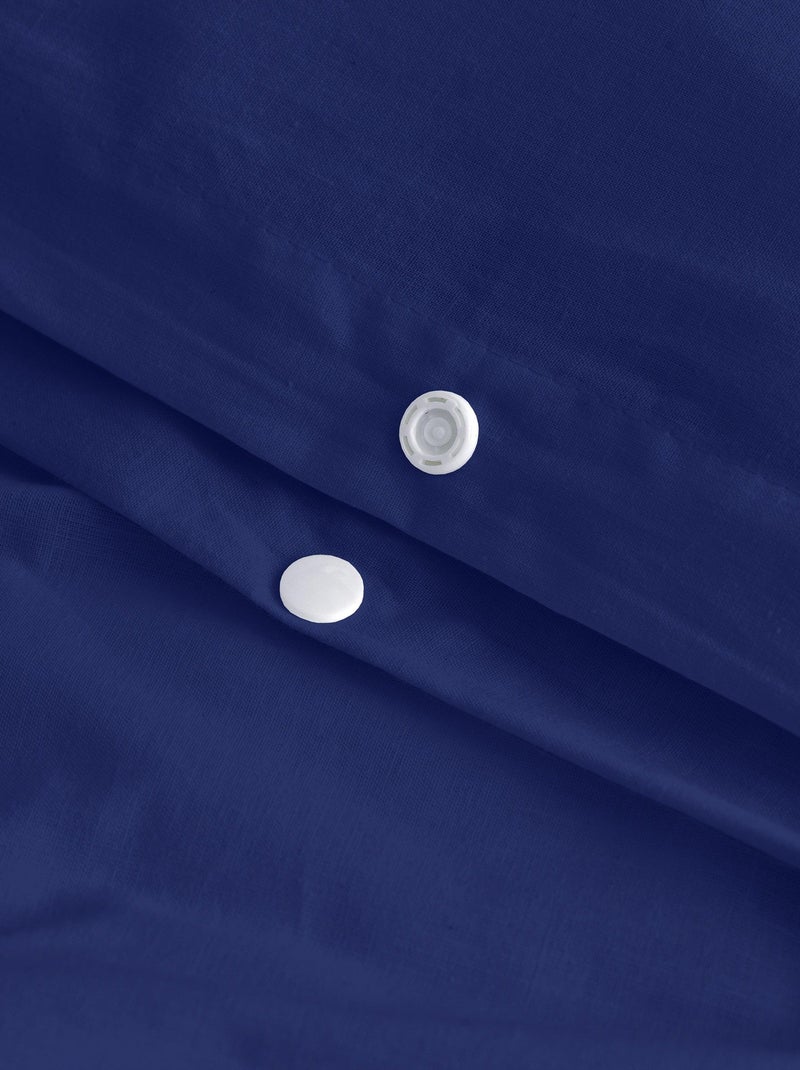Copripiumino Basic "Happyfriday" Blu marino - Kiabi
