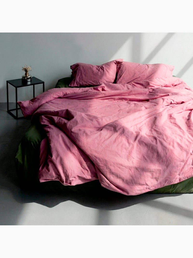Copripiumino Basic "Happyfriday" Magenta - Kiabi