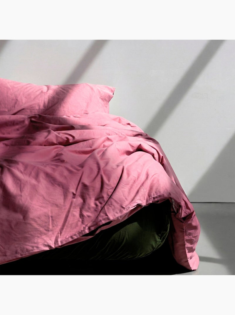 Copripiumino Basic "Happyfriday" Magenta - Kiabi