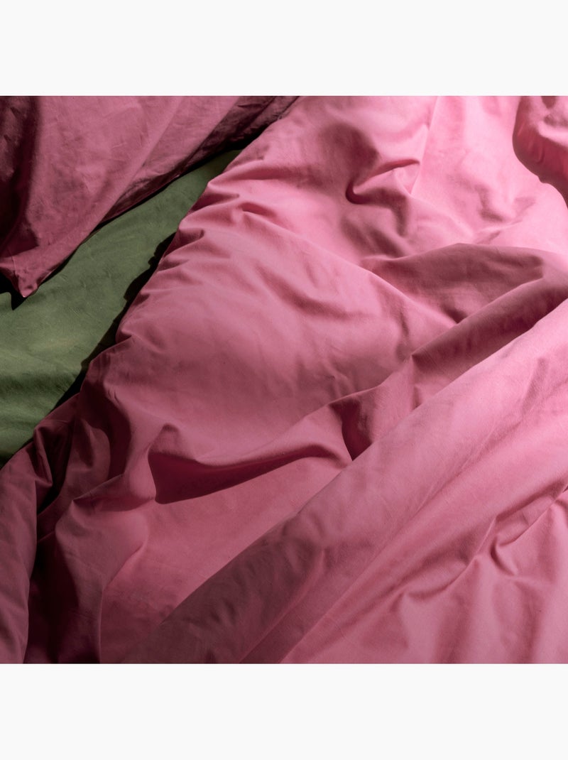 Copripiumino Basic "Happyfriday" Magenta - Kiabi