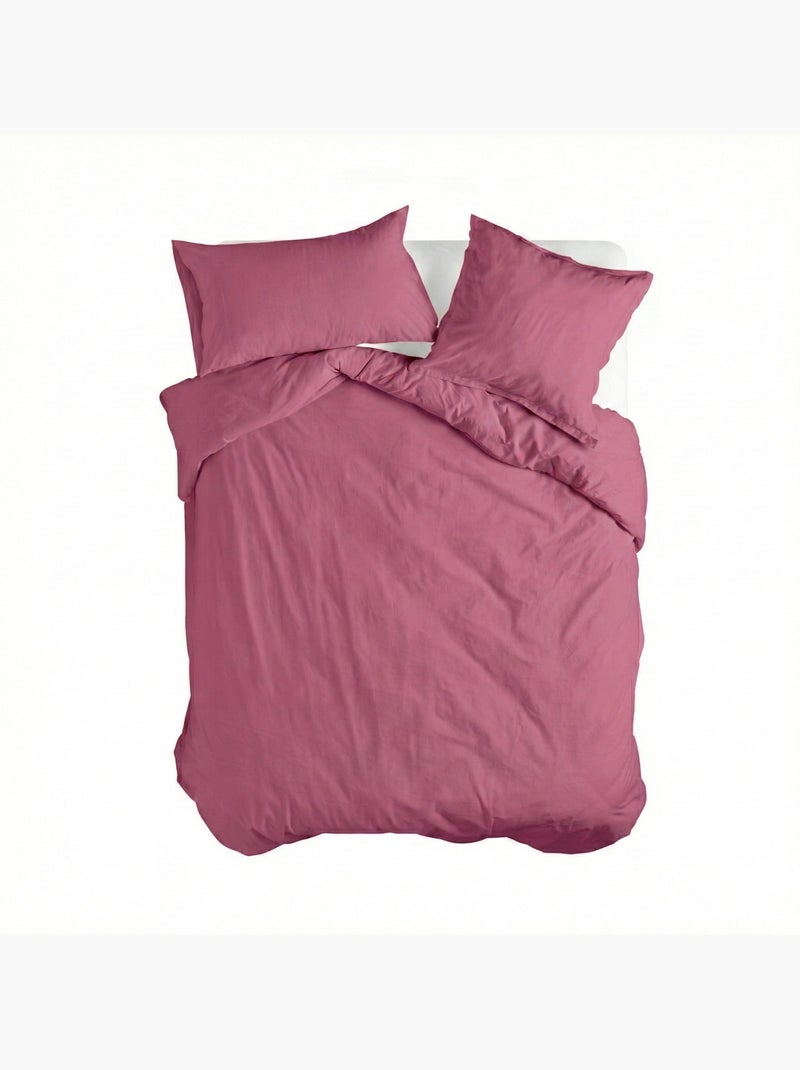 Copripiumino Basic "Happyfriday" Magenta - Kiabi