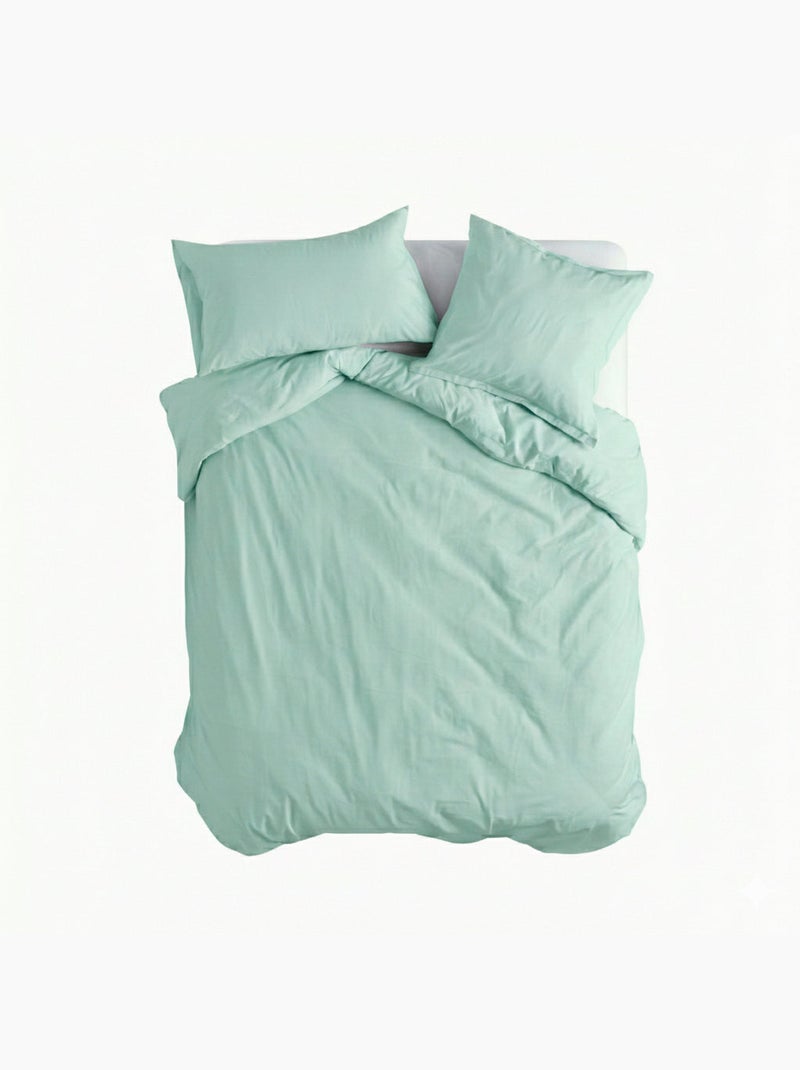 Copripiumino Basic "Happyfriday" Verde - Kiabi
