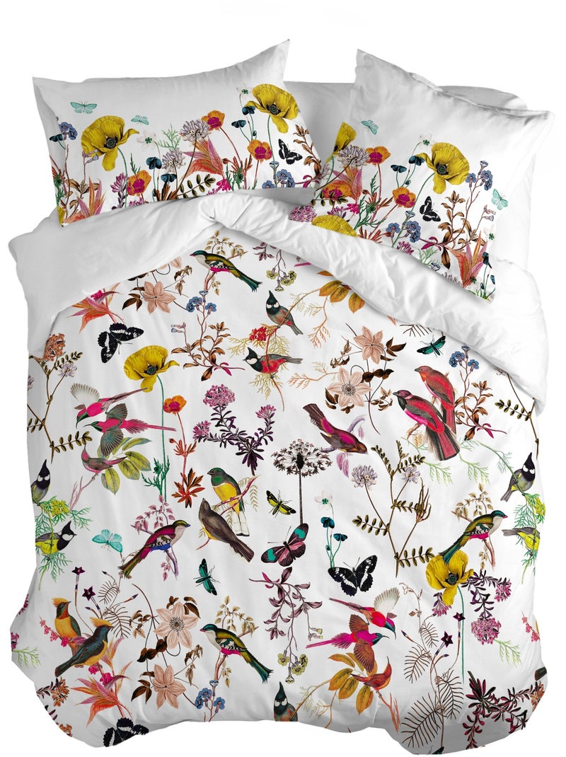 Copripiumino Birds of paradise "Happyfriday" Multicolore - Kiabi