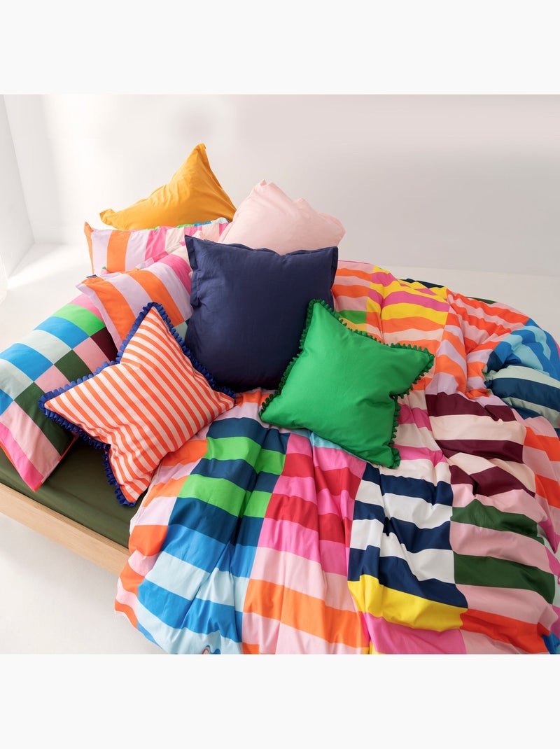 Copripiumino Color pop "Happyfriday" Multicolore - Kiabi