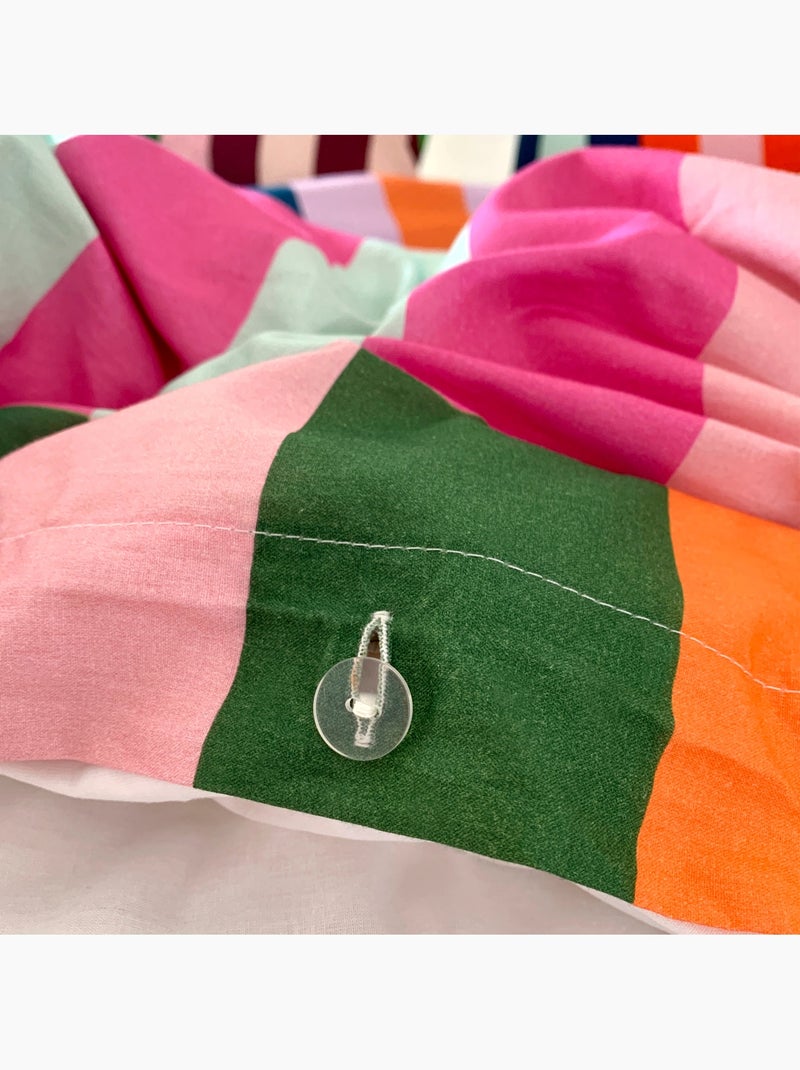 Copripiumino Color pop "Happyfriday" Multicolore - Kiabi
