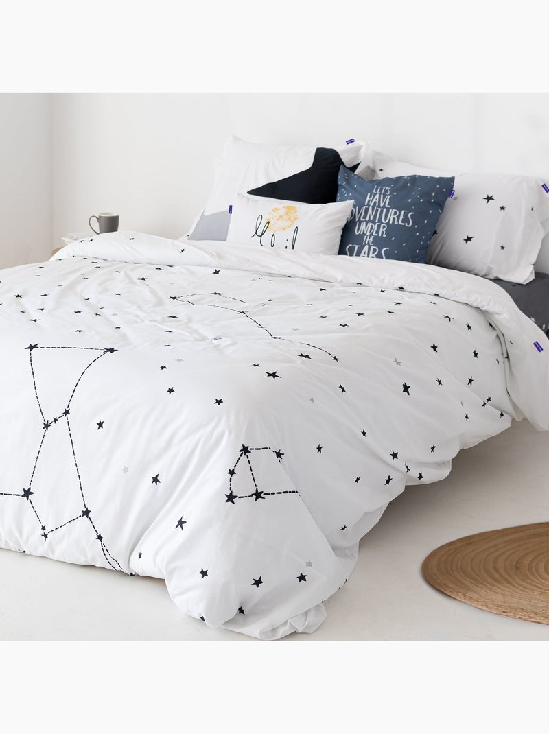 Copripiumino Constellation "Happyfriday" Bianco - Kiabi