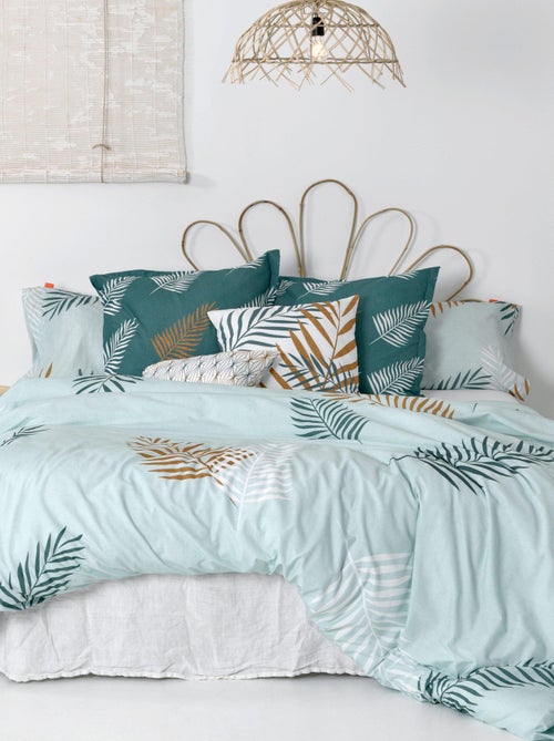 Copripiumino Foliage mint "Happyfriday" - Kiabi