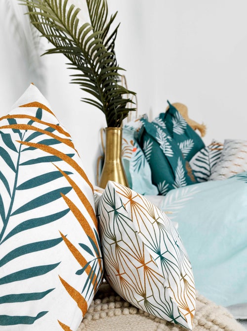 Copripiumino Foliage mint "Happyfriday" - Kiabi