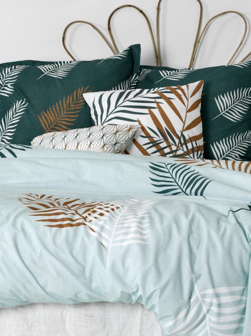 Copripiumino Foliage mint "Happyfriday" - Kiabi