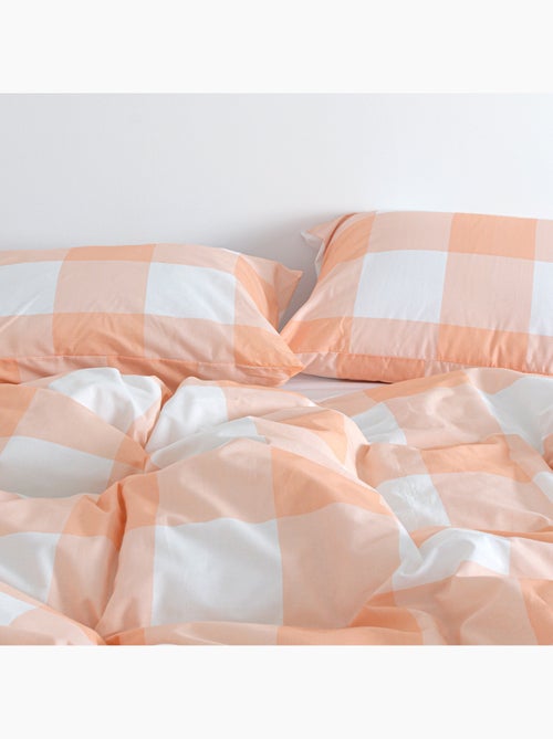 Copripiumino Gingham "Happyfriday" - Kiabi