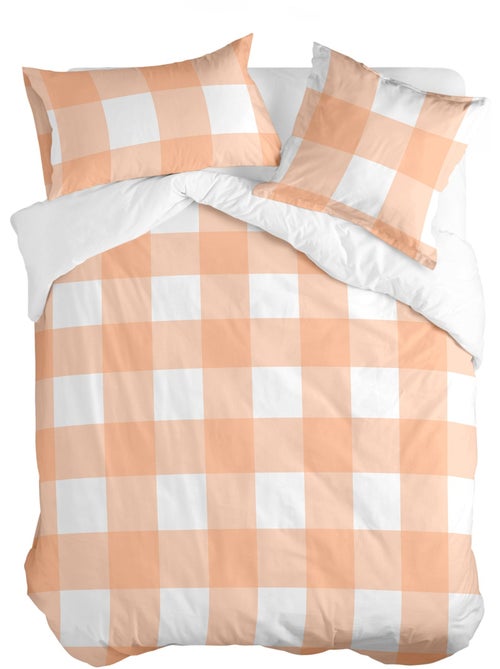 Copripiumino Gingham "Happyfriday" - Kiabi Copripiumino Gingham "Happyfriday" - Kiabi