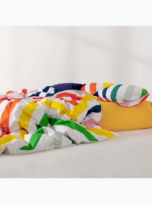 Copripiumino Happy stripes "Happyfriday" - Kiabi