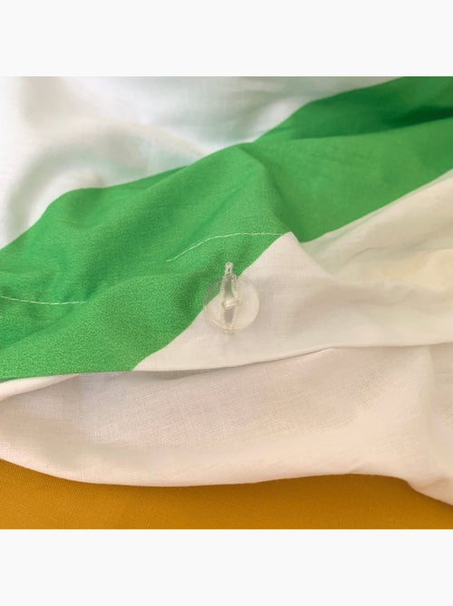 Copripiumino Happy stripes "Happyfriday" - Kiabi