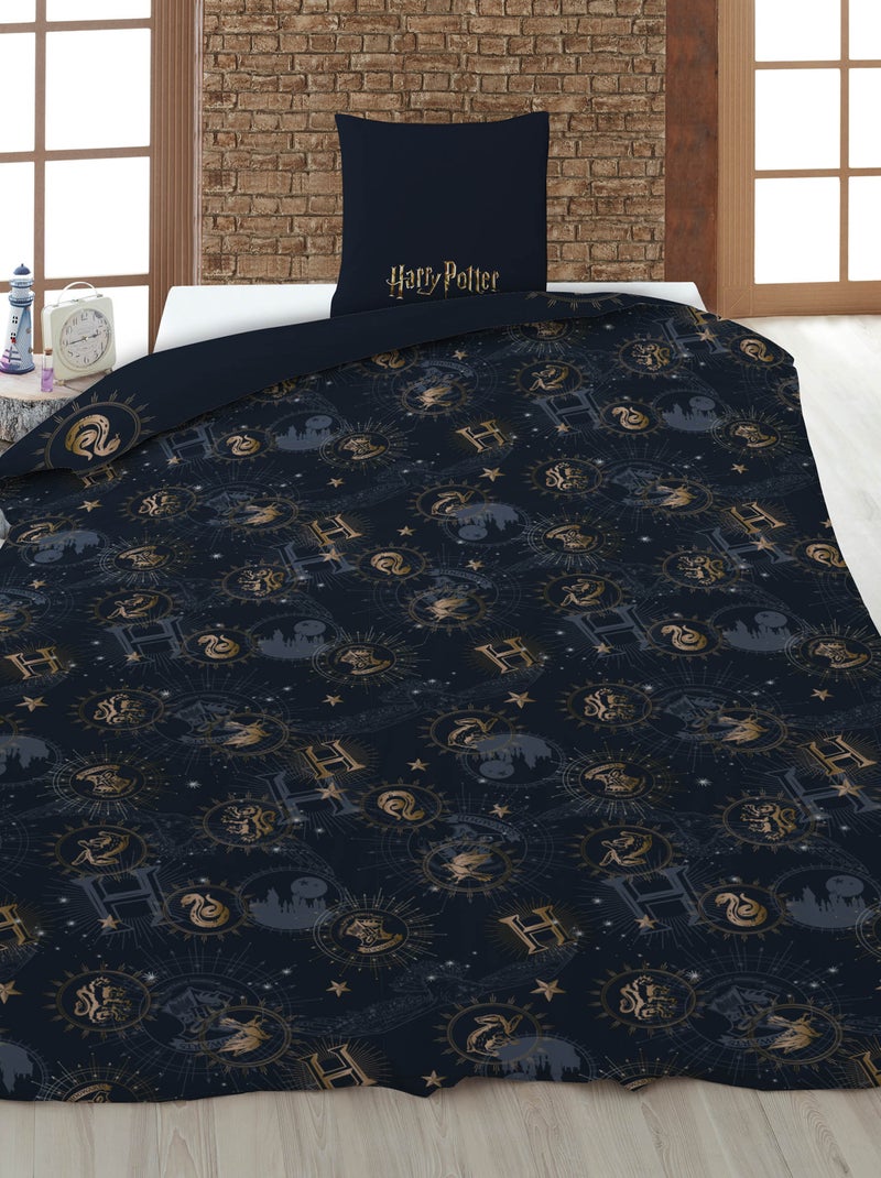 Copripiumino 'Harry Potter' 140x200 cm con federe Blu - Kiabi