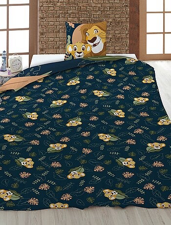 Copripiumino 'Il re leone' 140x200 cm con federe