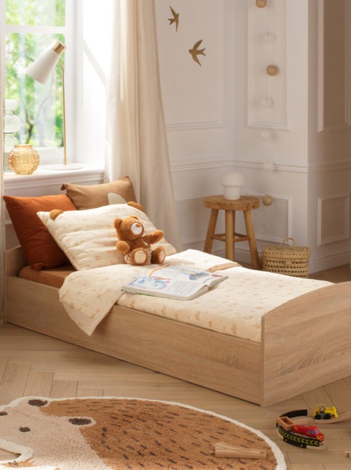 Copripiumino in cotone beige 100x135cm e federa per - SAUTHON - Kiabi