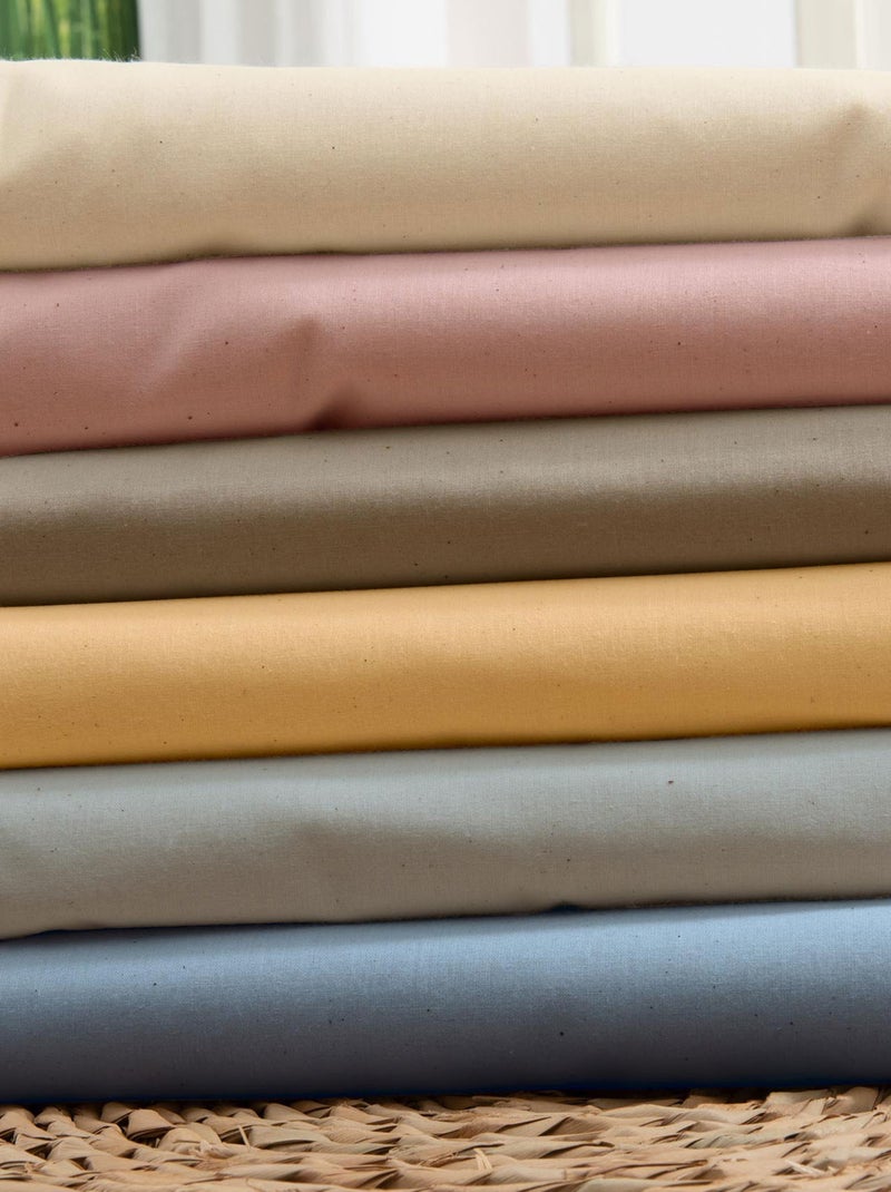 Copripiumino in cotone biologico Beige scuro - Kiabi