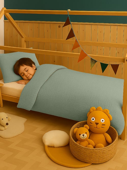 Copripiumino in cotone biologico - Kiabi