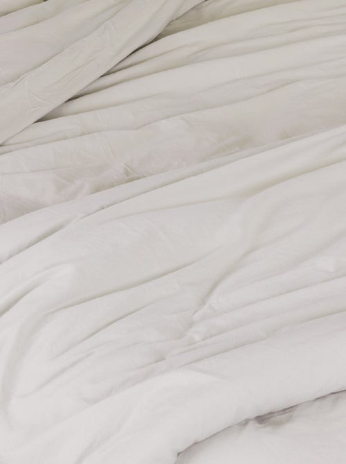 Copripiumino in cotone lavato Oekotex - Kiabi