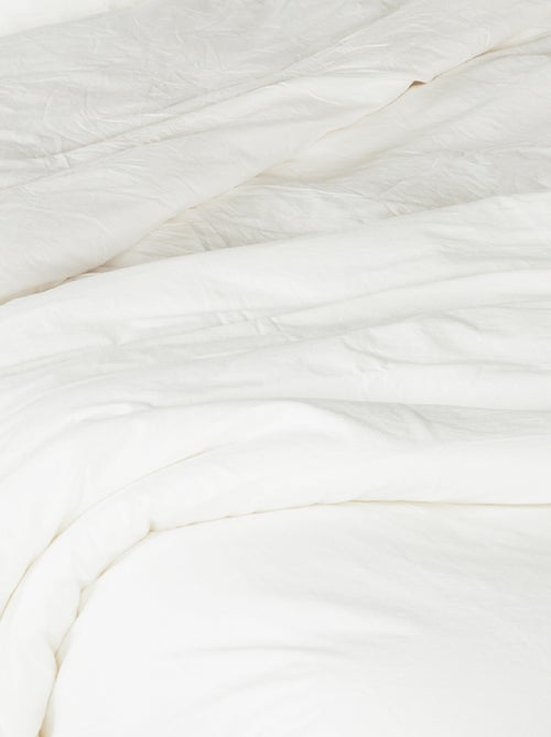 Copripiumino in cotone lavato Oekotex - Kiabi