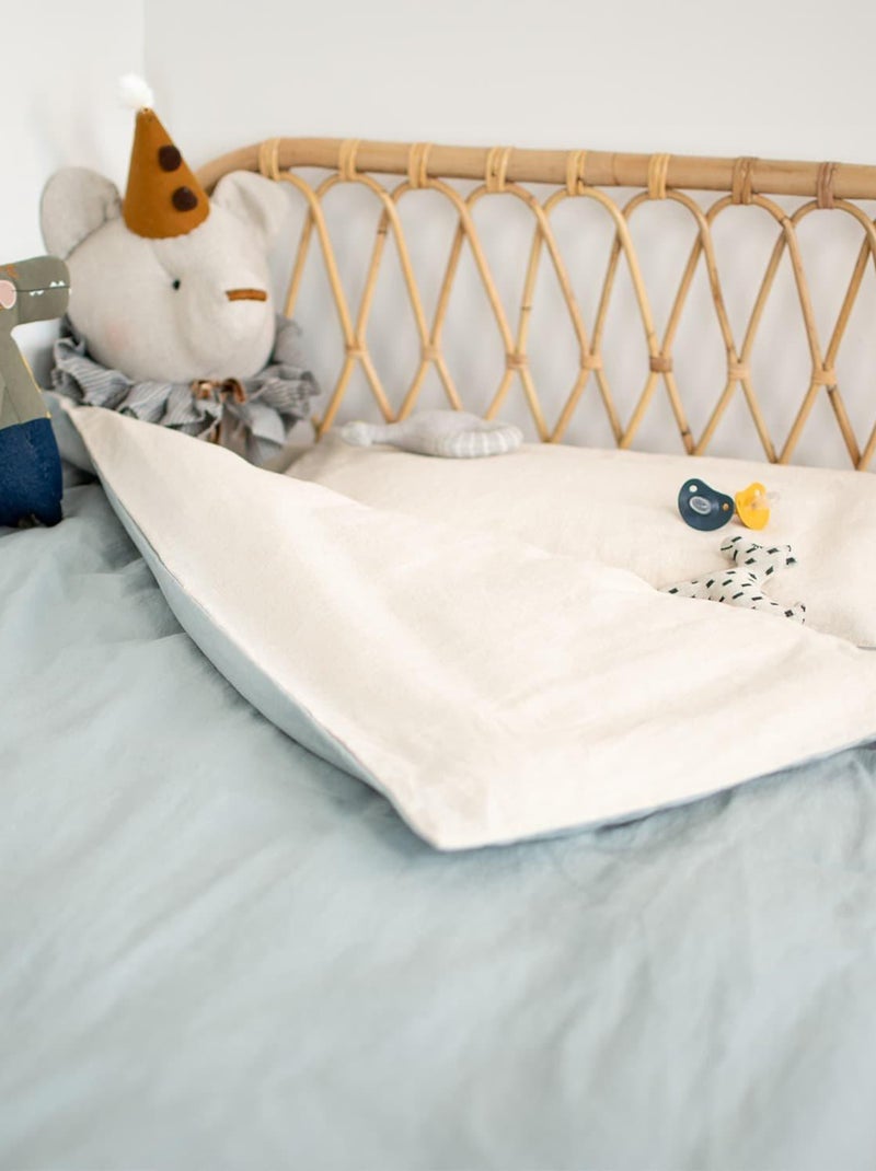 Copripiumino in lino lavato | sevira kids | sevira kids Beige - Kiabi