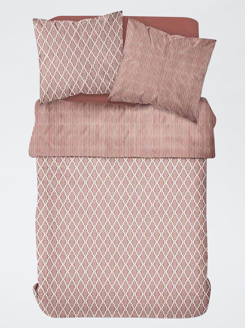 Copripiumino matrimoniale Rosa - Kiabi